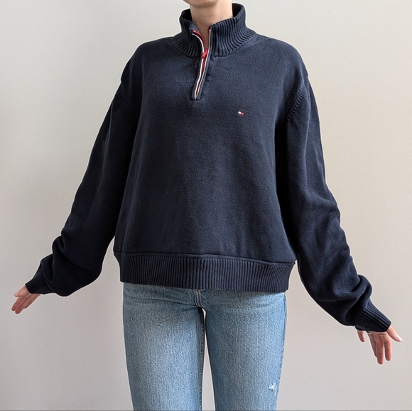 Tommy Hilfiger Half Zip Sweater - Picture 3 of 11